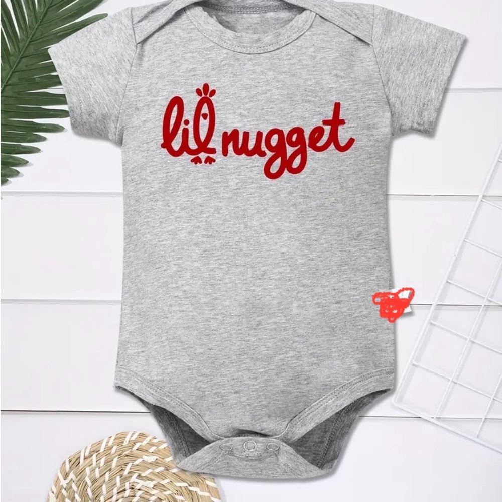 Gray Lil Nugget Kids One Piece - Picture 1 of 4